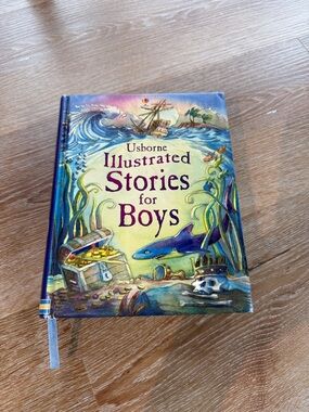 Usborne Illustrated Stories for Boys - Colorful Thick Hardcover Storybook Kids